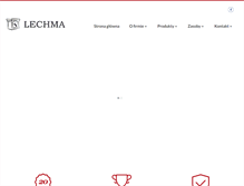 Tablet Screenshot of lechma.com.pl